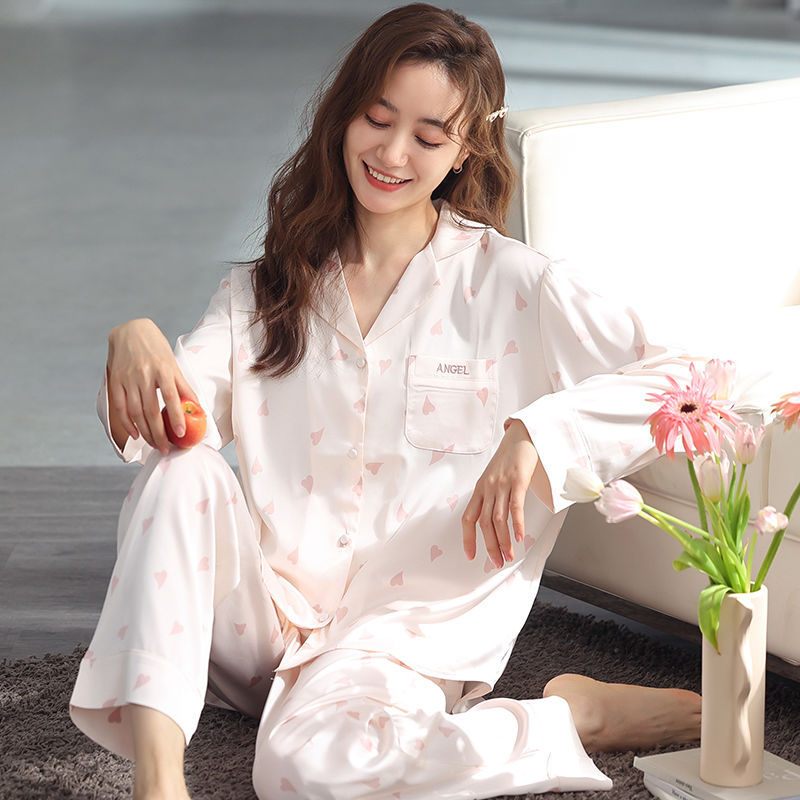 Pyjama's Voor Dames Dunne Sectie Leuke Schattige Homewear-sets