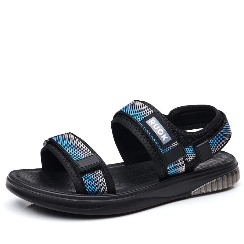 2024 Zomer Nieuwe Sandalen Heren Casual Mode Sport Strandschoenen Thuis Mesh Ademende Outdoor