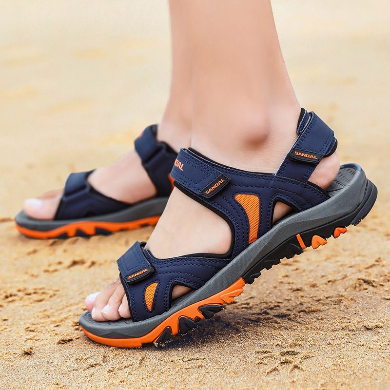 4546 Grote Maat Heren Sandalen Sport Zomer Nieuwe Trend Outdoor Vrije Tijd Vader Strand Schoenen Pantoffels