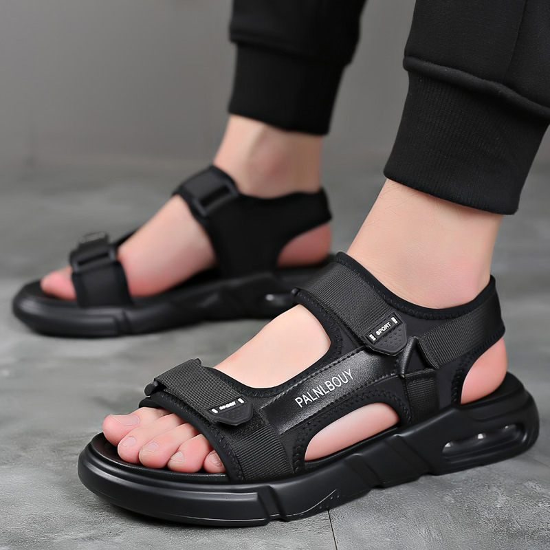 Herensandalen Heren Zomer 2024 Nieuw Tij Anti-zweet Casual Sport Strandschoenen Luchtkussen Sandalen Slippers Schoenen