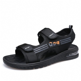 Herenschoenen Casual Sandalen Heren 2024 Zomer Nieuwe Flying Weave Air Bottom Outdoor Sport Rijden Strandschoenen