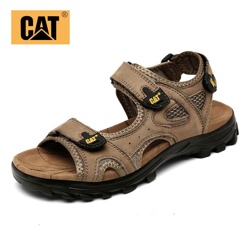 Koeienhuid Heren Grote Maat Herenschoenen Sandalen Casual Trend Pantoffels Ultralicht Ademend Uitgehold Populaire Strand