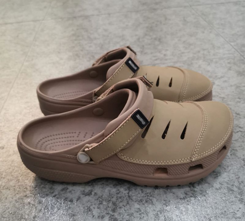 Nieuwe Yuken Heren Outdoor Casual Leren Strandschoenen Klassieke Antislip Ademende Sandalen Pantoffels