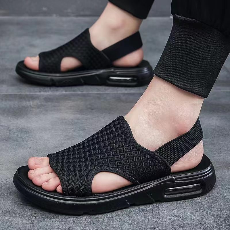 Sandalen Heren 2024 Zomer Vrije Tijd Sport Strand Ademende Outdoor Persoonlijkheid Slippers Schoenen Tij Antislip