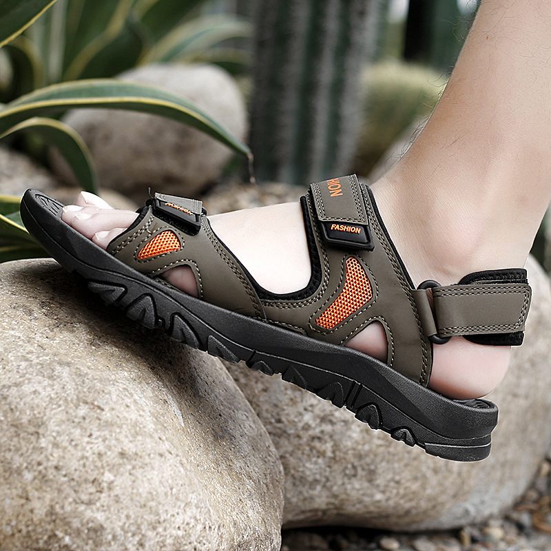 Sandalen Heren Strandschoenen Nieuwe Casual Zomer Slippers Twee-purpose Outdoor Grote Maat Schoenen Modellen