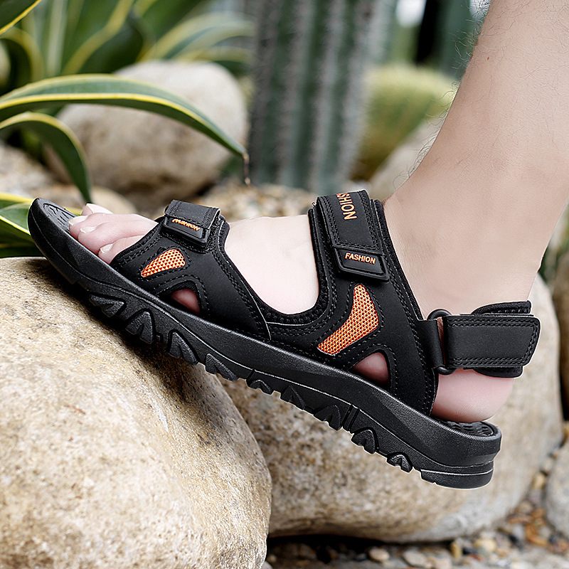 Sandalen Heren Strandschoenen Nieuwe Casual Zomer Slippers Twee-purpose Outdoor Grote Maat Schoenen Modellen