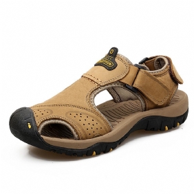 Sandalen Herenschoenen Nieuwe Trendy Zomer Baotou Heren Casual Strandschoenen