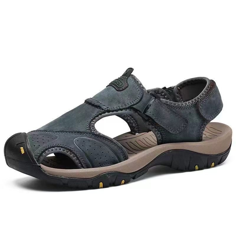 Sandalen Herenschoenen Nieuwe Trendy Zomer Baotou Heren Casual Strandschoenen