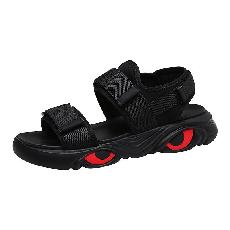 Zomer Herenschoenen Ademende Casual Antislip Strandschoenen 2024 Nieuwe Trend Herensandalen Met Open Tenen En Dikke Zolen