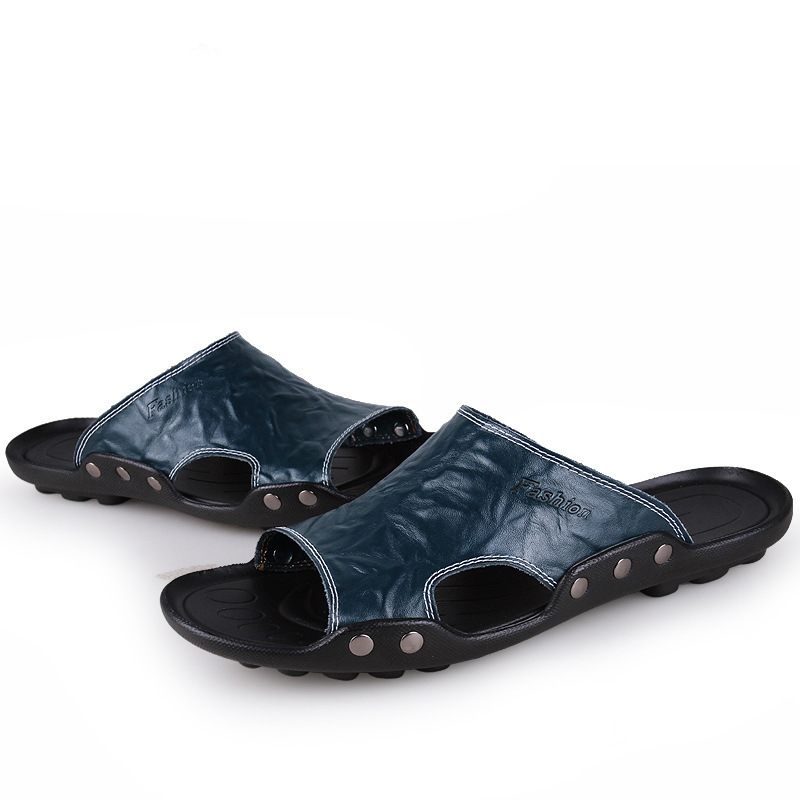 Zomer Herenschoenen Strand Casual Schoenen Met Open Tenen Sandalen Met Zachte Zolen Tuhaofan Ademende Herensandalen Slippers