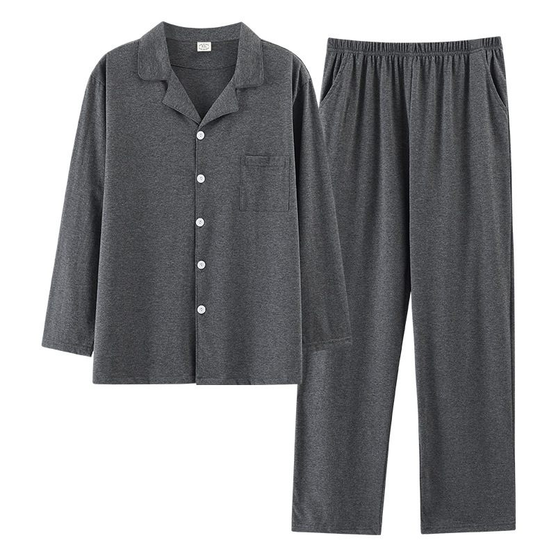 Pyjama's Voor Heren Lange Mouwen Losse Casual Homewear-sets