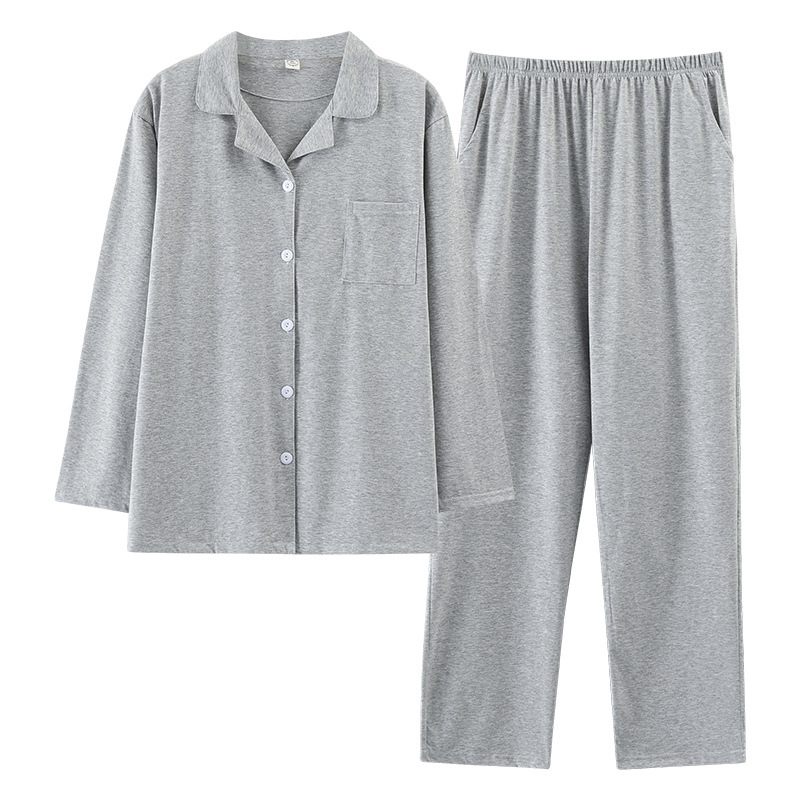 Pyjama's Voor Heren Lange Mouwen Losse Casual Homewear-sets