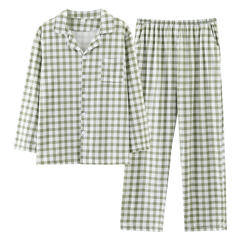 Pyjama's Voor Heren Lange Mouwen Losse Casual Homewear-sets