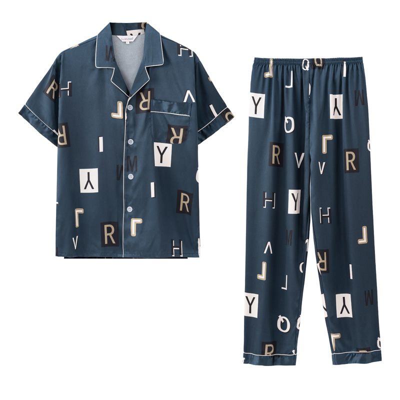 Zijden Pyjama's Herensets Loungewear