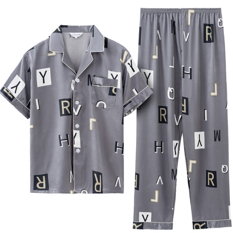 Zijden Pyjama's Herensets Loungewear