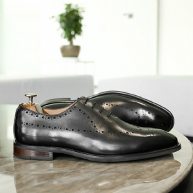 Business Carved Brogue-schoenen Voor Heren Geklede Herenschoenen Formele Spitse Neus Gewreven Handgemaakte Lederen Oxford-herenschoenen