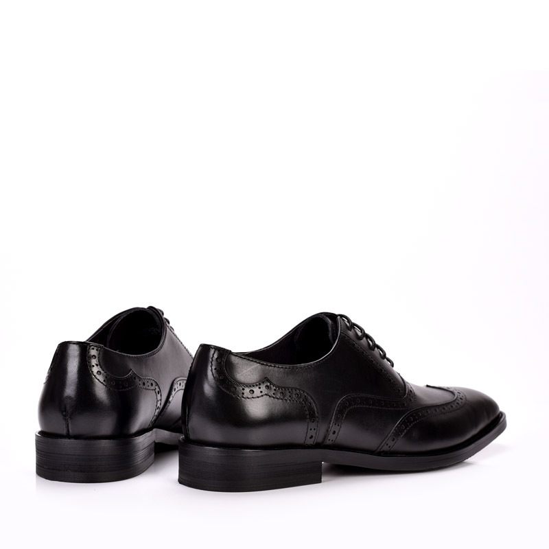 Lente En Herfst Brogue Schoenen Gesneden Gentleman's Dress Shoes Leren Herenschoenen Business Oxford Heren