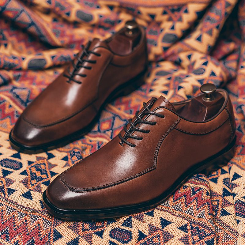 Oxford Schoenen Zakelijke Retro Geklede Heren