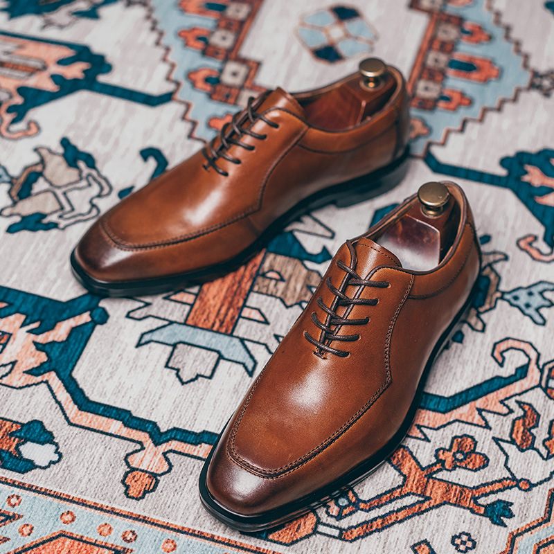 Oxford Schoenen Zakelijke Retro Geklede Heren