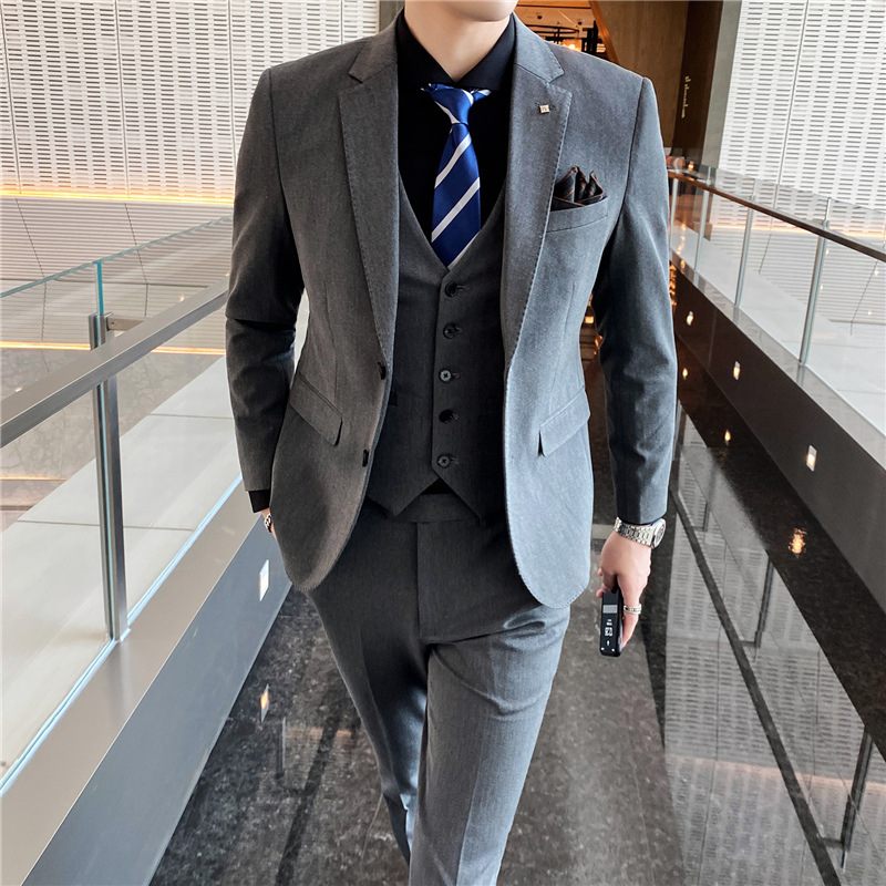 Herenkostuums Business Casual Driedelige Pakken Professionele Formele Jurken