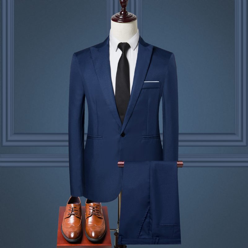 Suits 2024 Fashion Business Casual Herenpakken