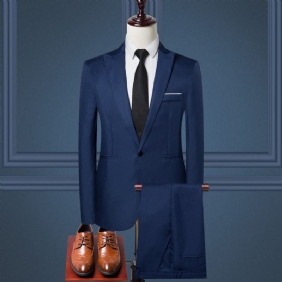 Suits 2024 Fashion Business Casual Herenpakken