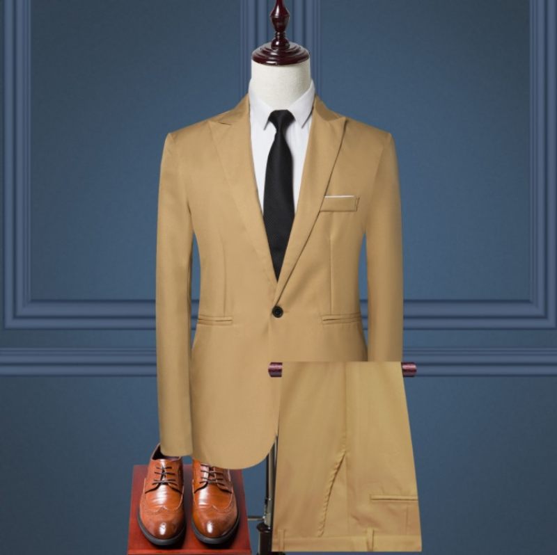 Suits 2024 Fashion Business Casual Herenpakken