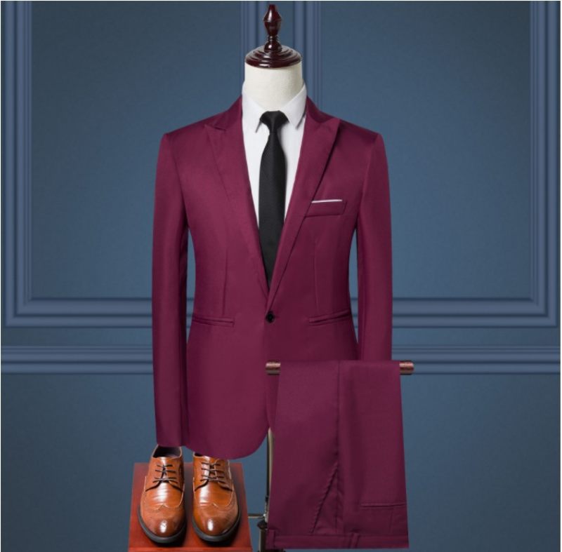 Suits 2024 Fashion Business Casual Herenpakken