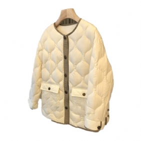 Dames Donsjack Diamond Lightweight White 2024 Short Coat