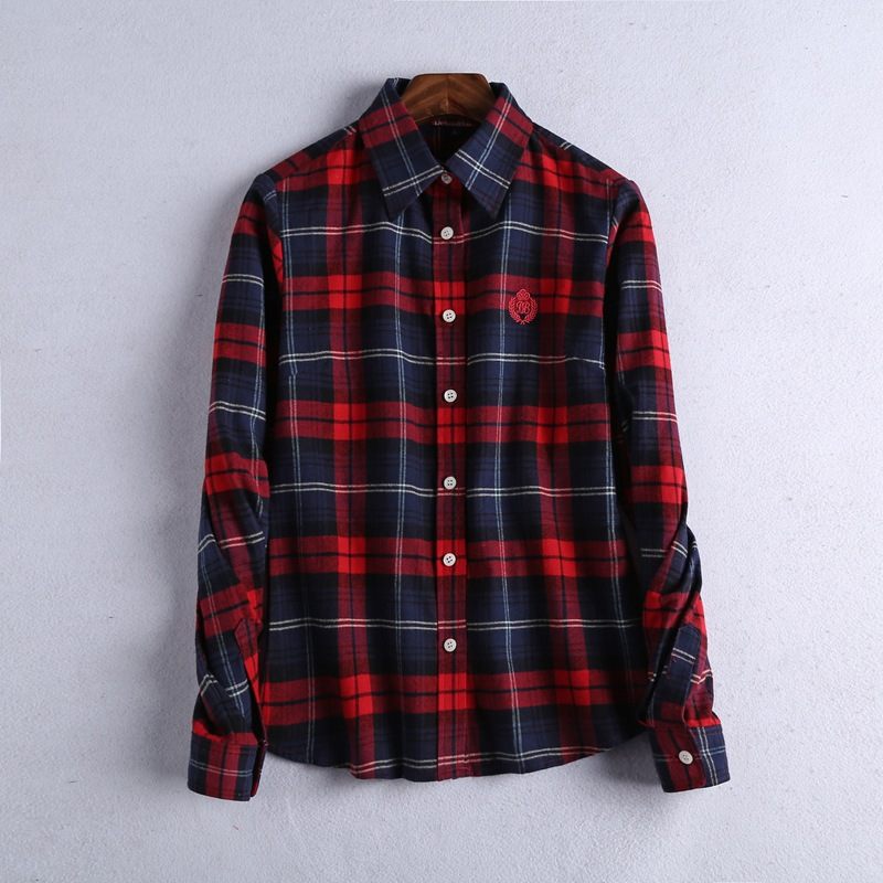 Schuren Plaid Shirt Dames Verdikt