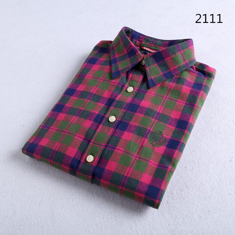 Schuren Plaid Shirt Dames Verdikt