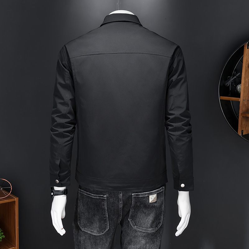 2024 Nieuwe Heren Casual Korte Slim Fit Jas