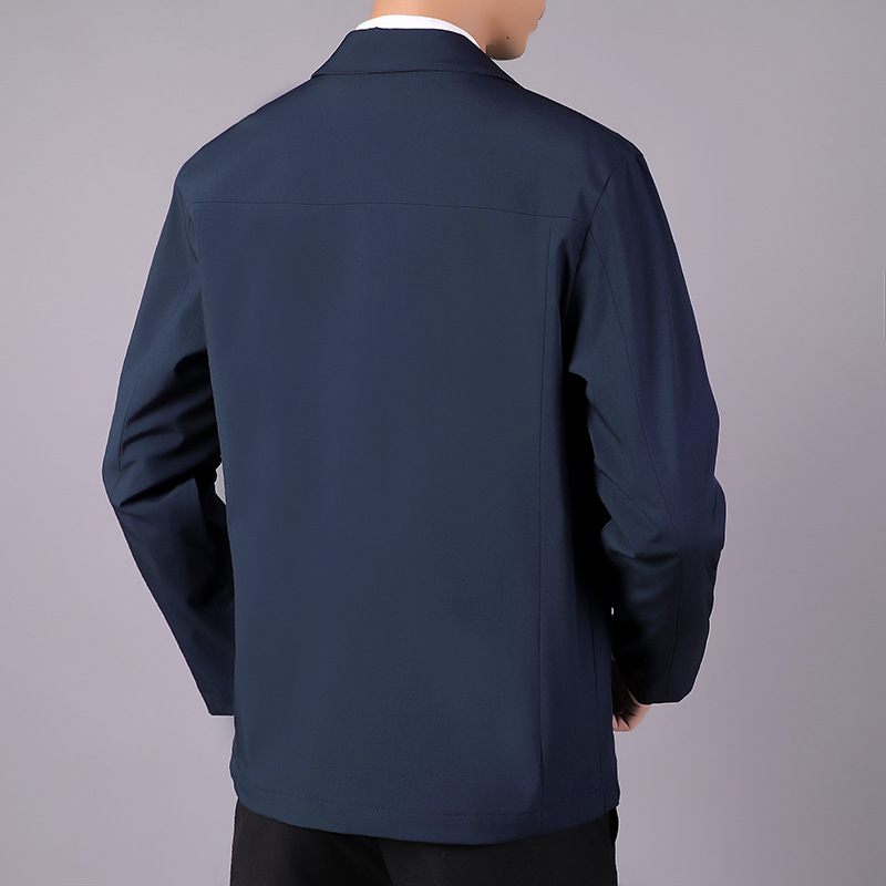 Bovenkleding Business Casual Herenjack Met Losse Revers Voor Heren