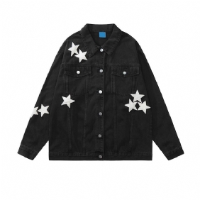 Denimjack Voor Heren 2024 Star Patch Trim-jack