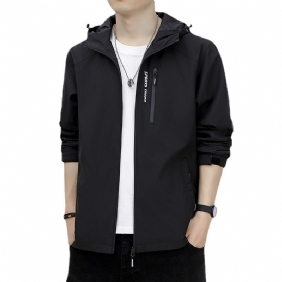 Herenjack Trend Loose Hooded Coat Casual Comfort