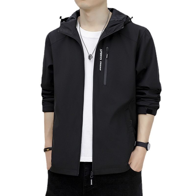 Herenjack Trend Loose Hooded Coat Casual Comfort