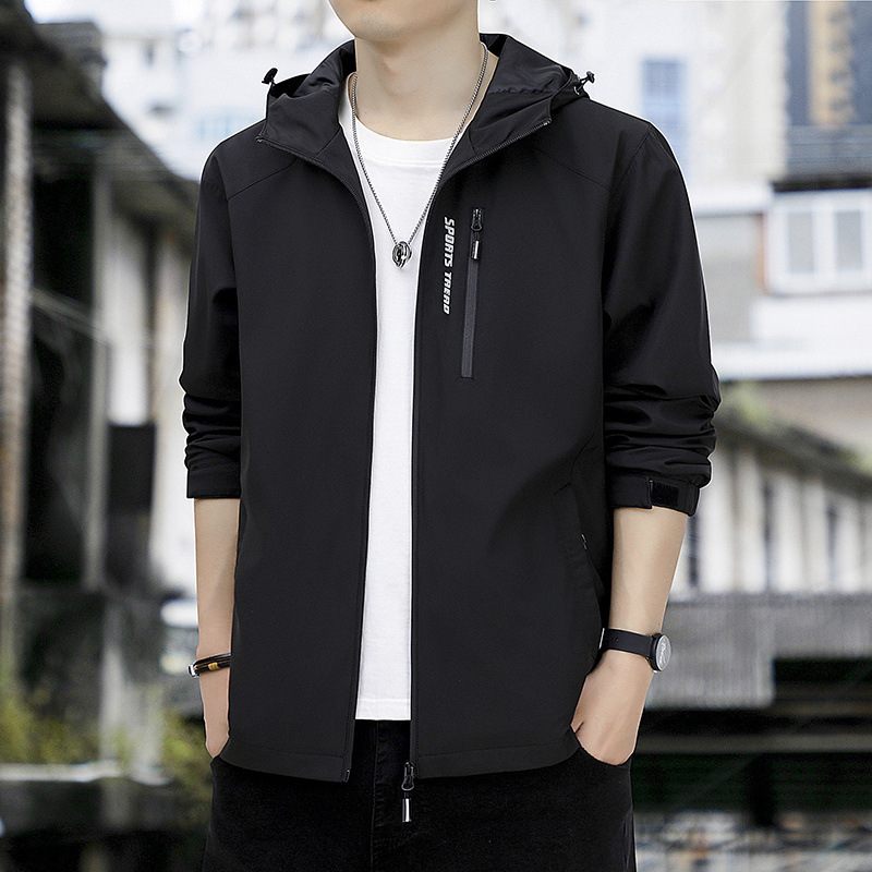 Herenjack Trend Loose Hooded Coat Casual Comfort