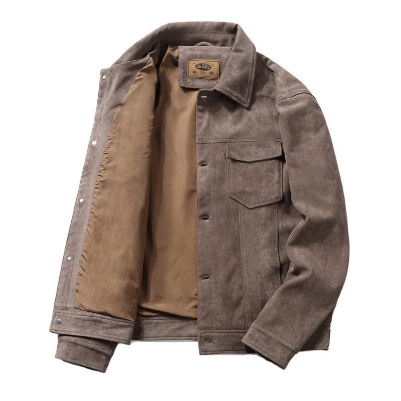 Jassen Heren Dunne Vintage Cargo-jacks