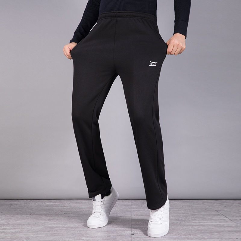 Casual Broek Heren Gebreid Sport Recht Los