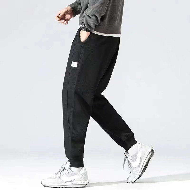 Grijze Dunne Joggingbroek Mode Casual Broek Heren