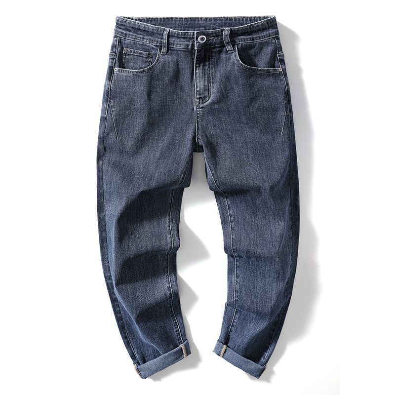 Heren Jeans Losse Rechte Broek 2024 Casual