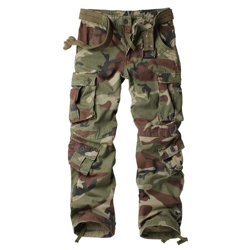 Herenbroek Camouflage Outdoor Multi-pocket Losse Overall