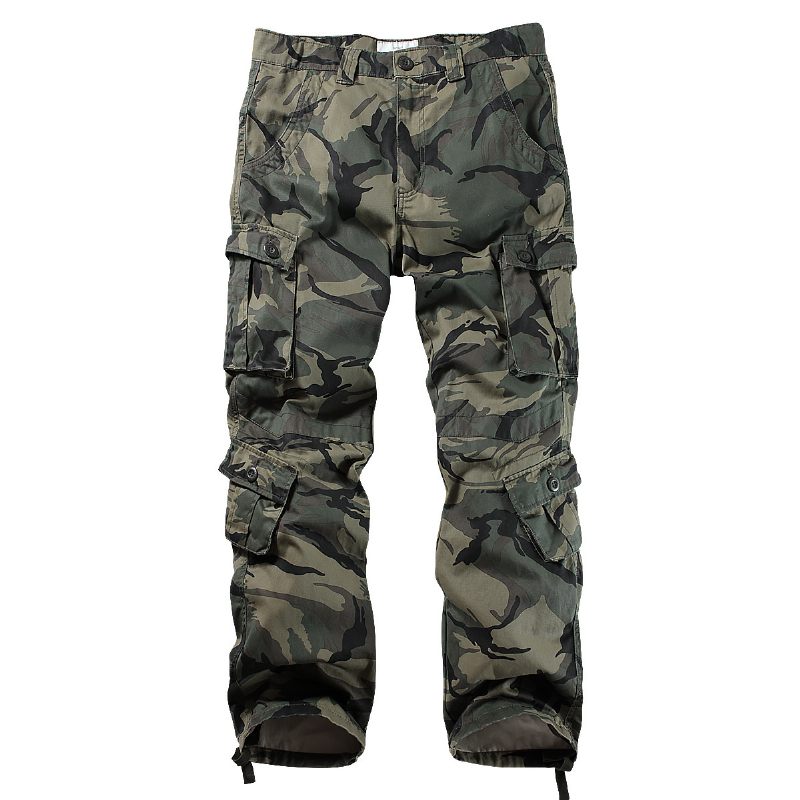 Herenbroek Camouflage Outdoor Multi-pocket Losse Overall