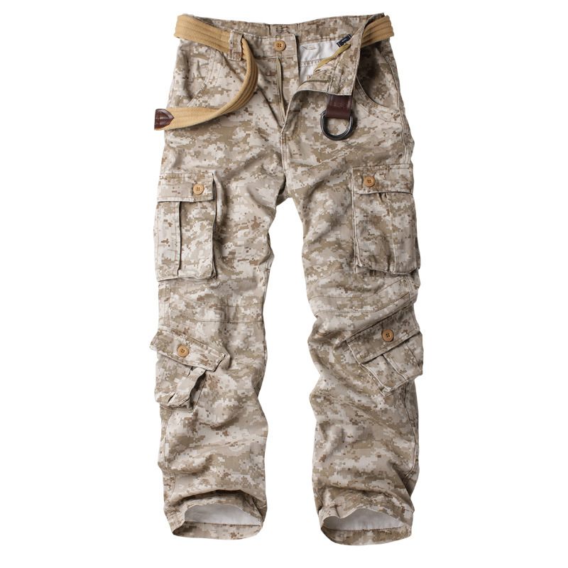 Herenbroek Camouflage Outdoor Multi-pocket Losse Overall