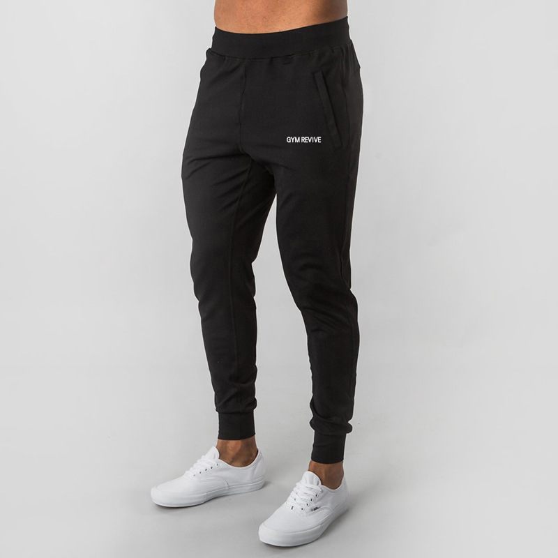 Joggingbroek Herenbroek Elastiek Slim Fit Kleine Voeten