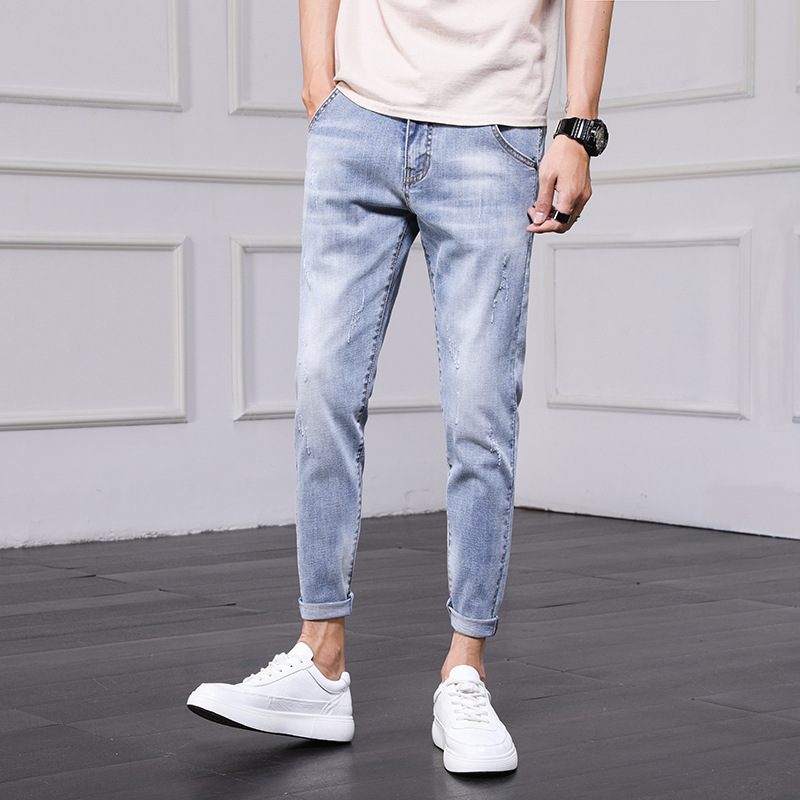 Trend Herenjeans Casual Dun