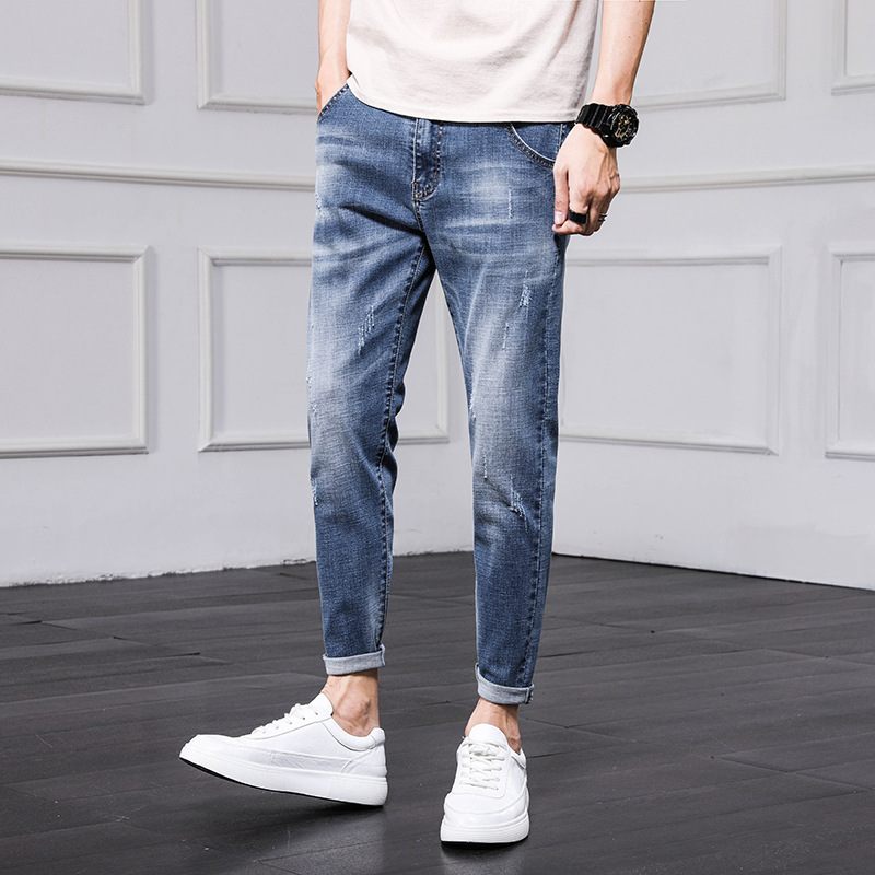 Trend Herenjeans Casual Dun