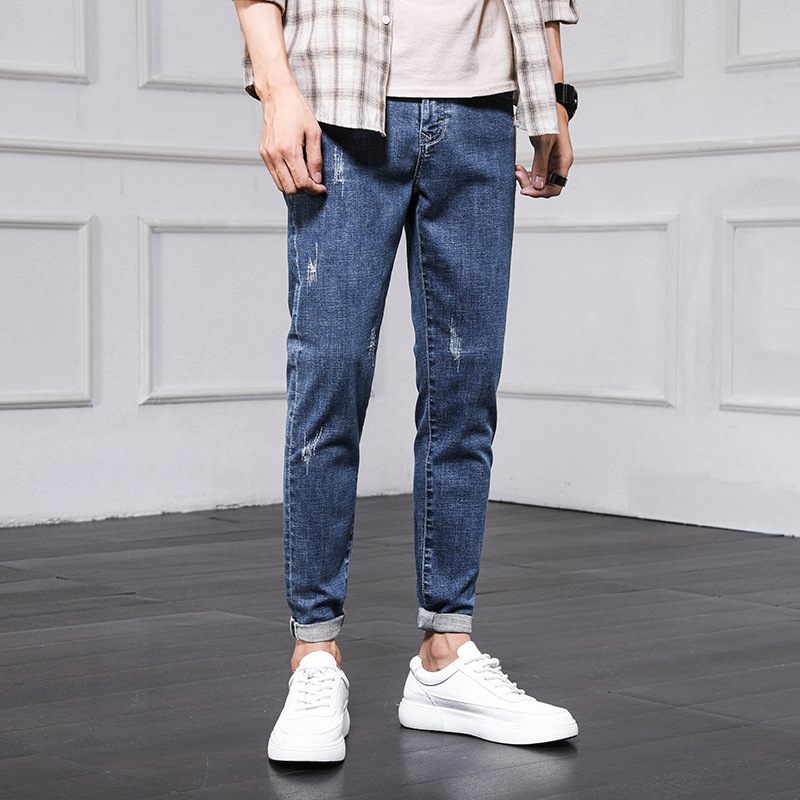 Trend Herenjeans Casual Dun