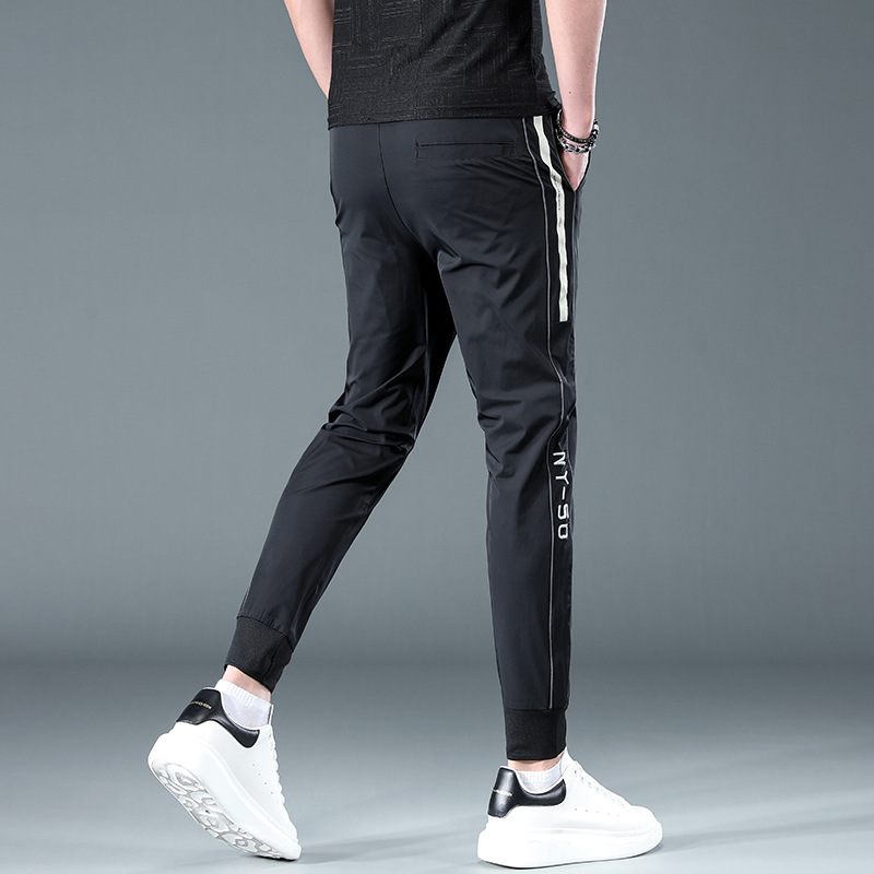 Vrijetijdsbroek Voor Heren Sneldrogende Slim Fit Sport Cropped Broek