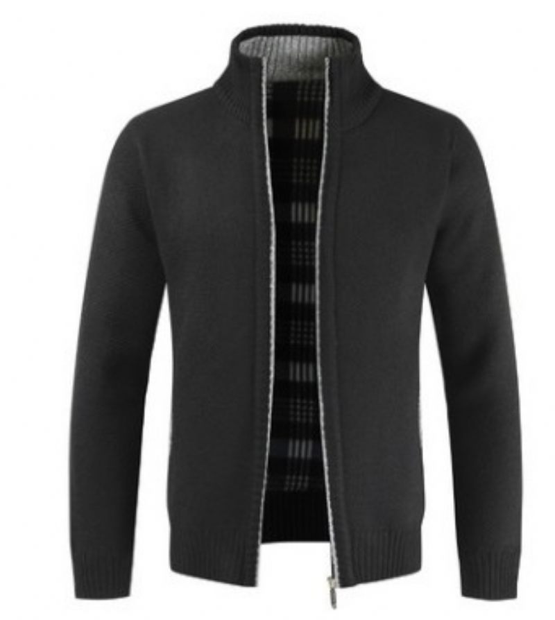 Heren Sweaterjack Losvallend Casual Gebreid Vest Trend